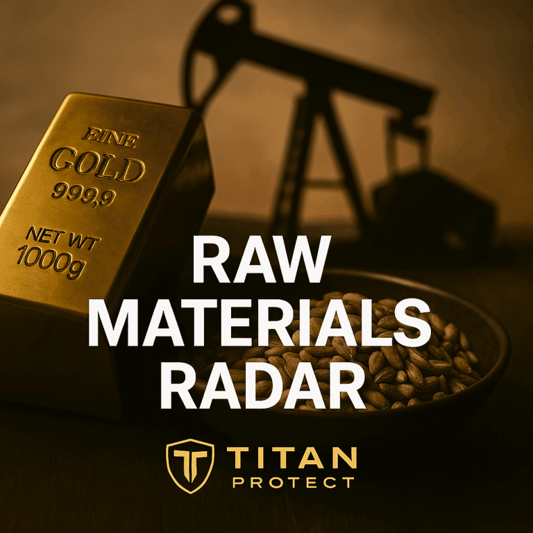 Titan Protect chart: Raw Material Radar