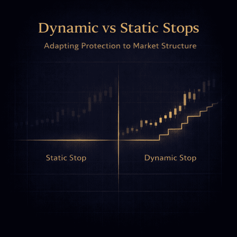 Titan Protect chart: Titan Protect Dynamic vs Static Stops 1