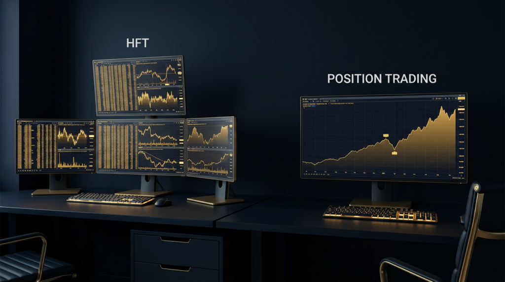 High-Frequency vs. Low-Frequency Trading