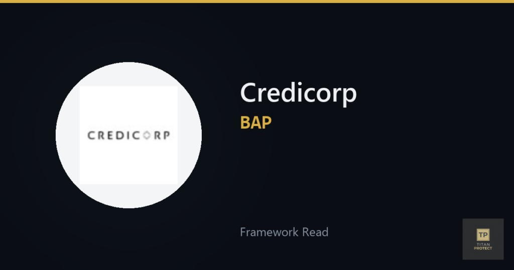 Credicorp (BAP) framework read card