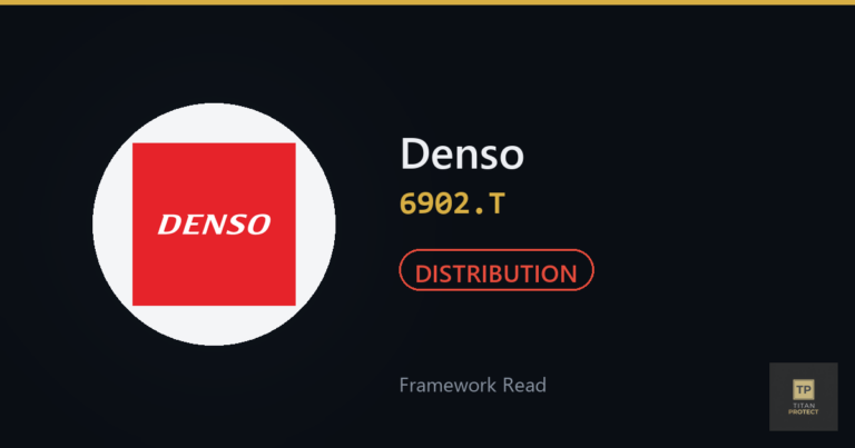 Denso (6902.T) framework journal card — Distribution phase