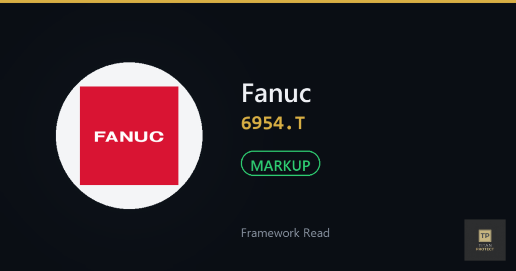Fanuc (6954.T) framework journal card — Markup phase