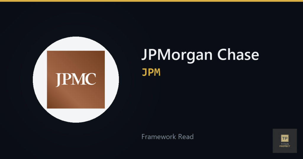JPMorgan Chase (JPM) framework read card