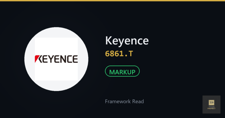 Keyence (6861.T) framework journal card — Markup phase