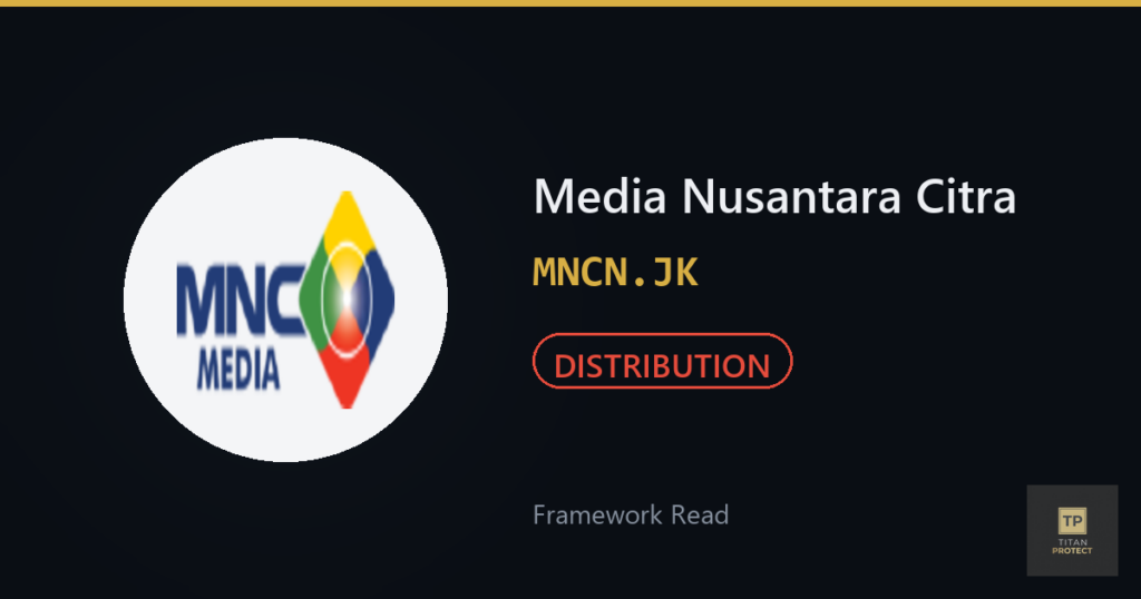 Media Nusantara Citra (MNCN.JK) framework journal card — Distribution phase