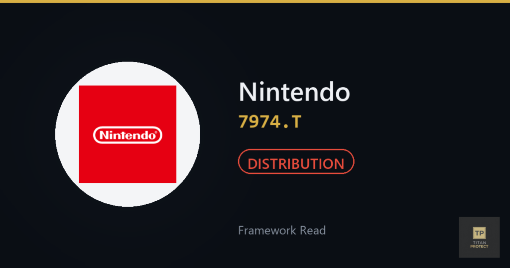 Nintendo (7974.T) framework journal card — Distribution phase