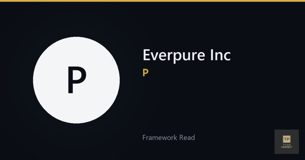 Everpure Inc (P) framework read card
