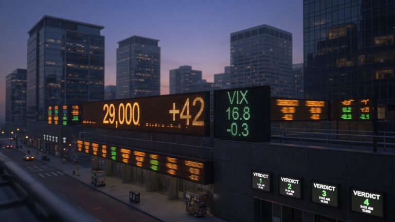 The Market Held Its Breath and 29,000 Held the Line: Four Verdicts Land Within the Hour