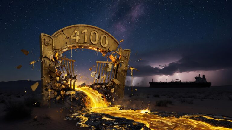Pre-London 22 July 2026 — gold takes 4100