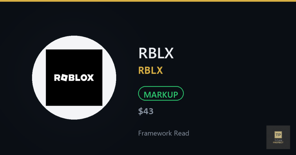 RBLX (RBLX) framework read card — MARKUP