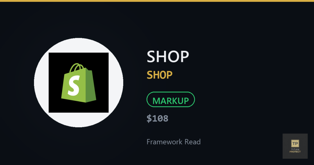SHOP (SHOP) framework read card — MARKUP