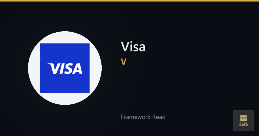 Visa (V) framework read card
