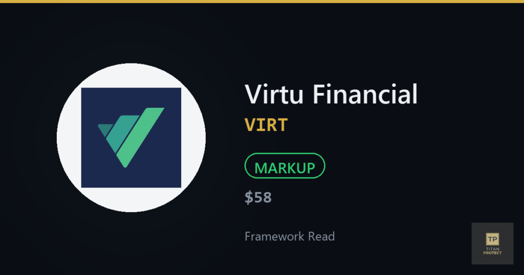 Virtu Financial (VIRT) framework read card — MARKUP