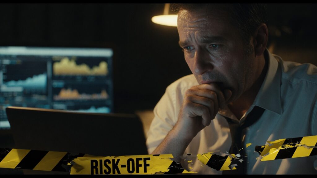 Risk-off tape. Where it finds a floor.