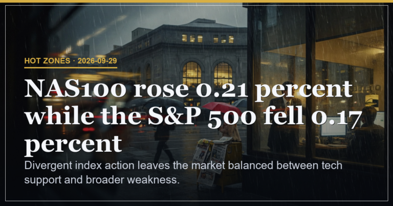 Divergent Closes Highlight Tech Resilience Over Cyclicals