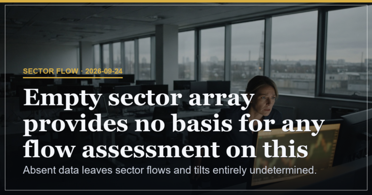 Sector Void Locks Flows to Mega Cap Options Proxy