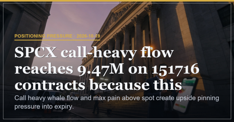 SPY Call Whale Flow Pins Price to 773 Max Pain