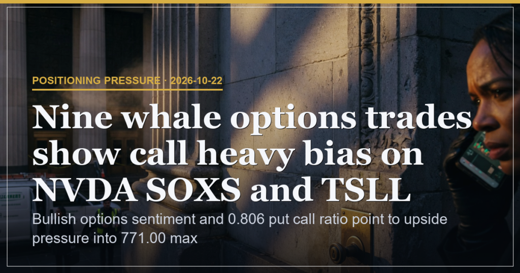 Call Heavy Whale Flow and 0.806 Ratio Push SPY Max Pain Higher