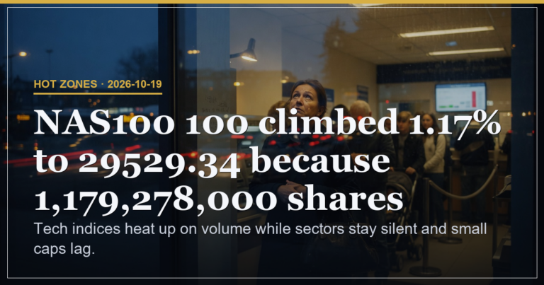 Tech Volume Lifts Nasdaq While Small Caps Lag