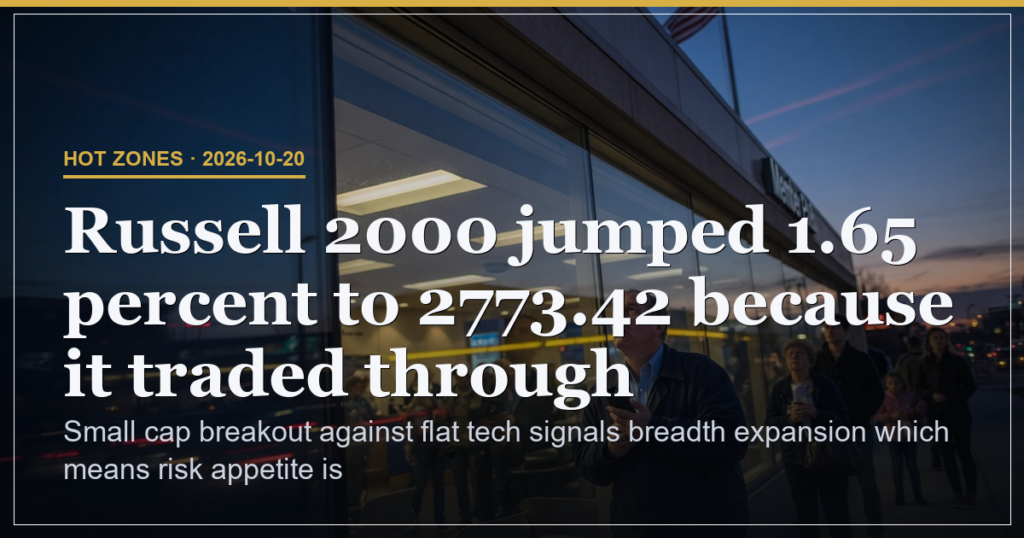Small Cap Breakout Accelerates Breadth Rotation