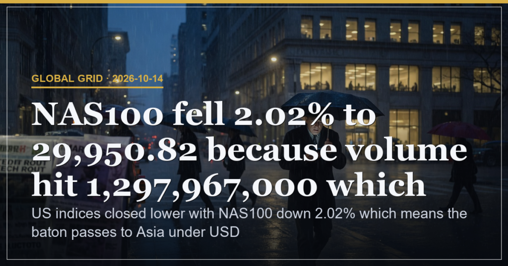 Nasdaq Drops 2.02% to 29,950 as DXY Rises 0.35%