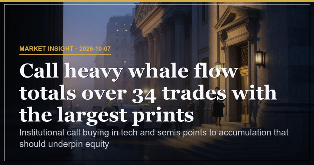 Whale Call Blocks Anchor Tech Accumulation Near SPY 778
