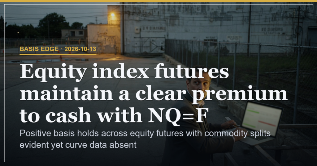 Equity Basis at 48 Points With Curve Data Still Absent