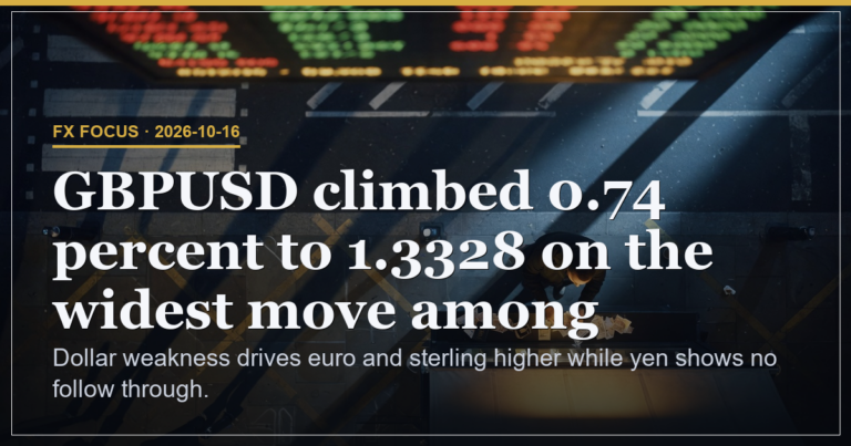 Dollar Weakness Lifts Euro Sterling on Broad USD Slide