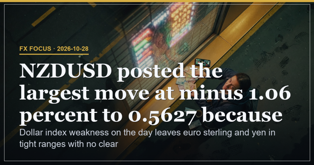 Dollar Index Weakness Leaves Majors in Tight Ranges