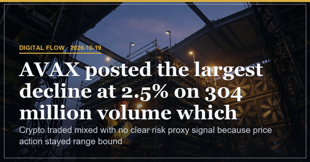 Mixed Crypto Closes Keep Range Bound on 27.1 Billion Volume