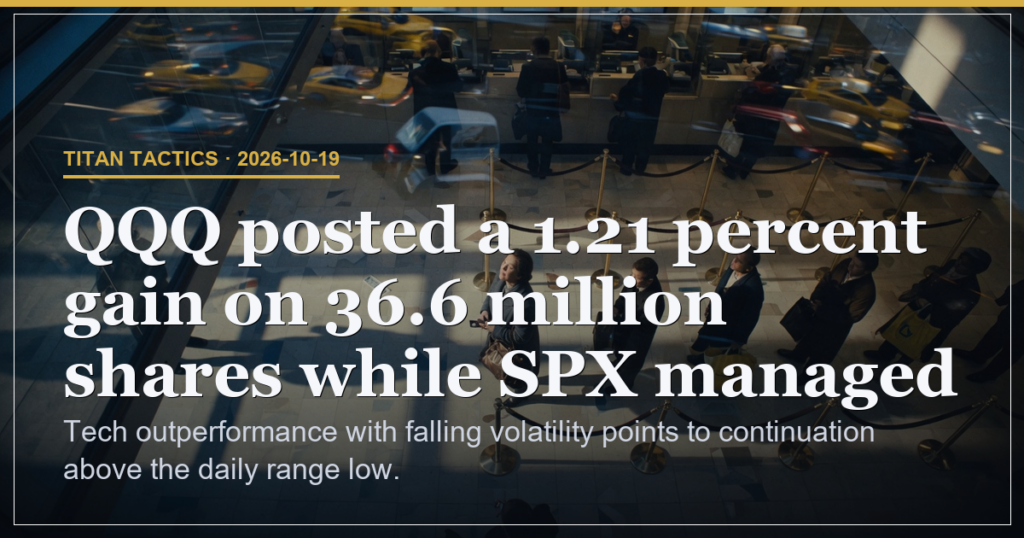 NDX Adds 341 Points on 1.18 Billion Volume as VIX Drops 7.75 Percent