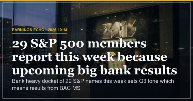 Bank Heavy Week Puts BAC MS BLK in Tape Spotlight