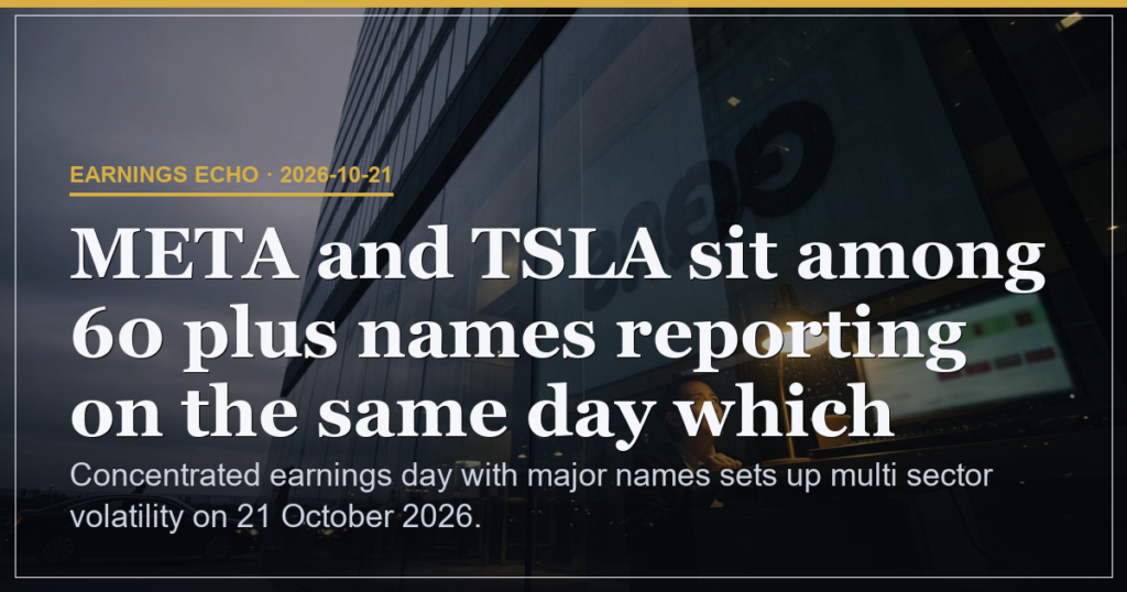 62 Earnings Releases Pack 21 Oct 2026 Tape