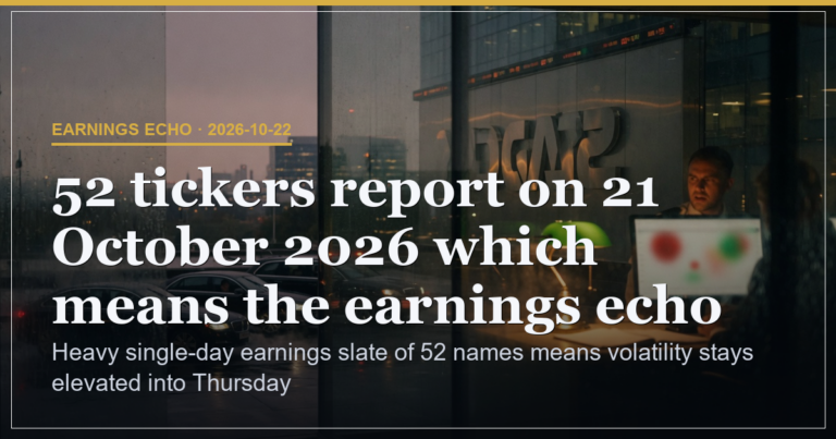 Earnings echo hero 2026-10-22