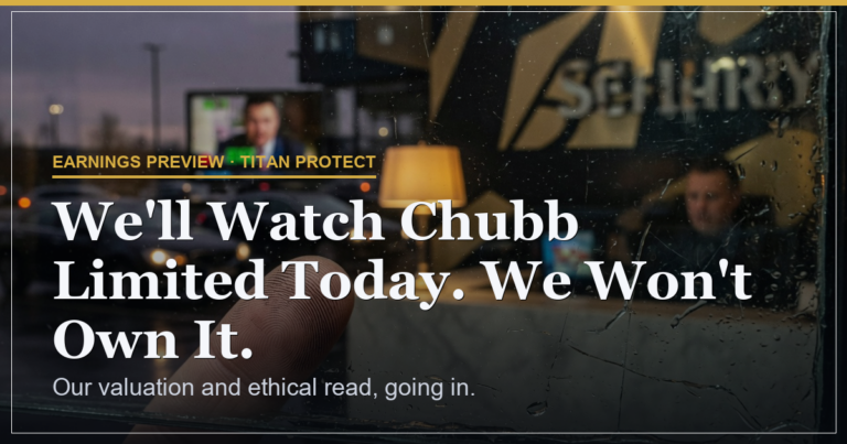Cb earnings pre 2026-10-20