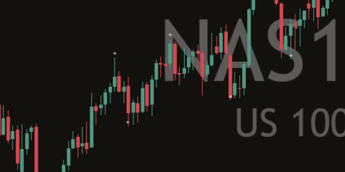 Close-up of confirmed swing dots on a dark chart: small neutral dots at swing highs and lows, with no numbers on runs that miss a rule.