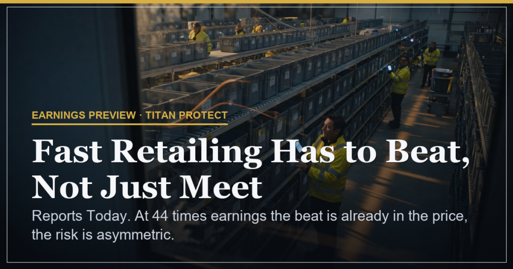 Fast Retailing Has to Beat, Not Just Meet chart