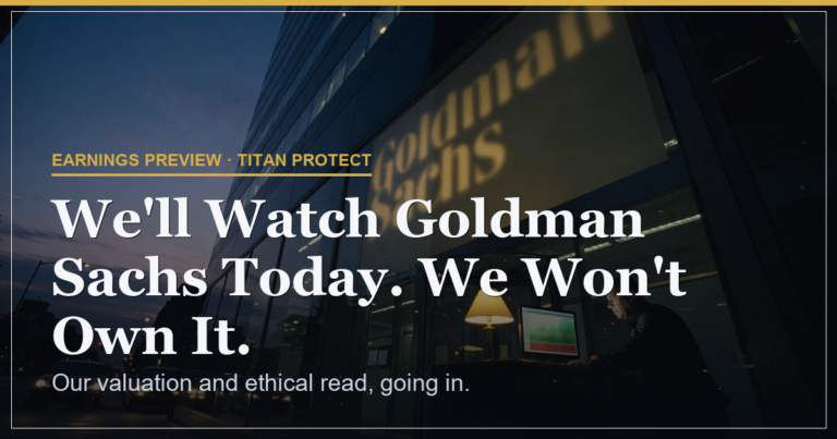 Gs earnings pre 2026-10-13