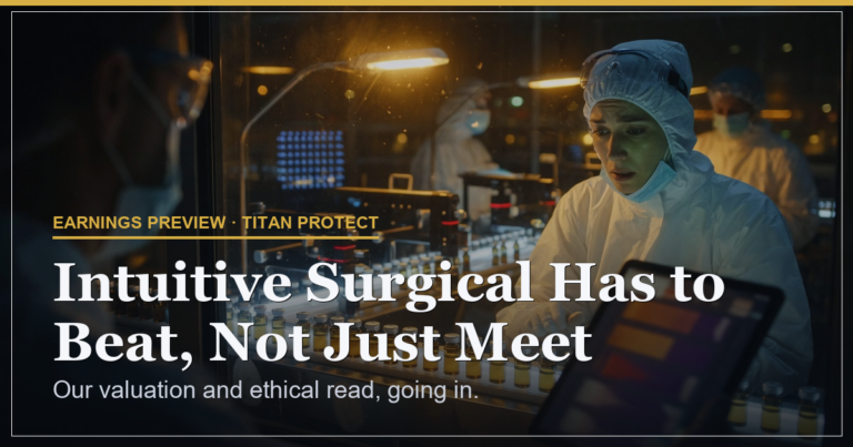 Intuitive Surgical Has to Beat, Not Just Meet