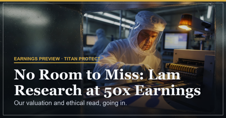 No Room to Miss: Lam Research at 50x Earnings