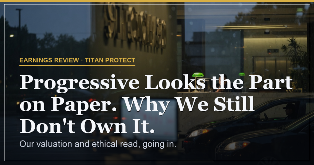Progressive Looks the Part on Paper. Why We Still Don’t Own It.