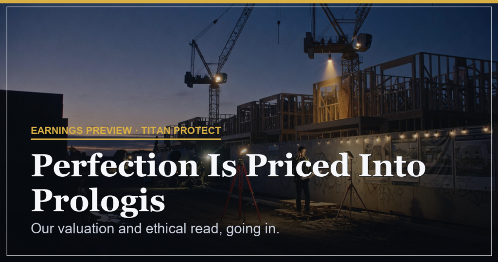 Perfection Is Priced Into Prologis