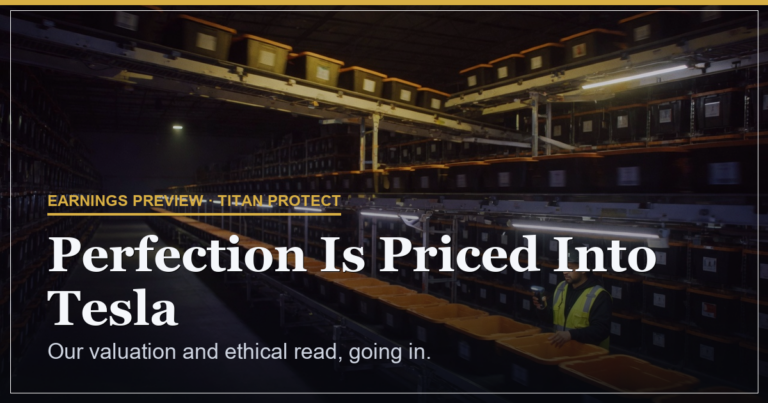 Perfection Is Priced Into Tesla