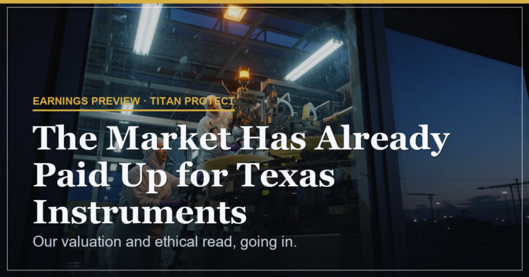 The Market Has Already Paid Up for Texas Instruments
